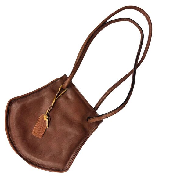 Saddle By Sabina Women’s Shoulder Bag Genuine Leather Brown Vintage Western Boho - Picture 3 of 10